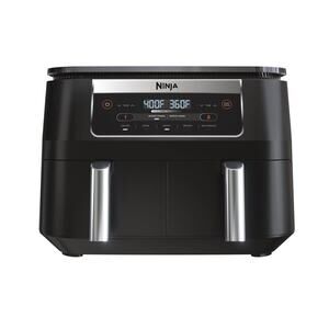 $200 Ninja Dual Fryer Color Black/Silver